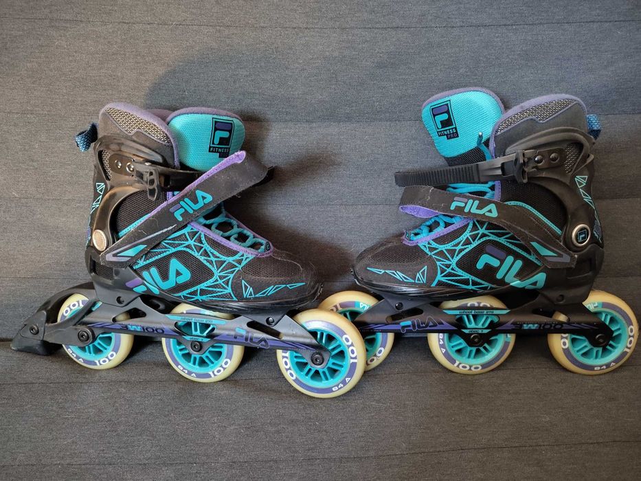 Rolki FILA Legacy Pro 100 (EU 38) – 100 mm / ABEC 7 – bardzo dobry stan