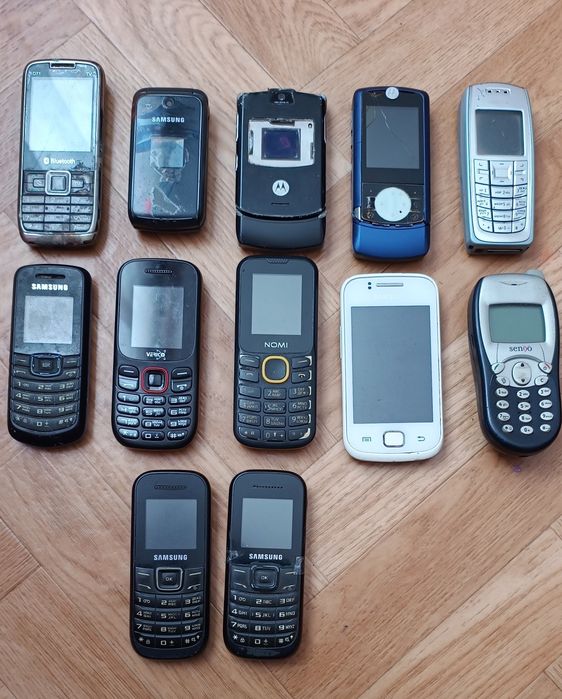 Телефони б/у вживанні, неробочі