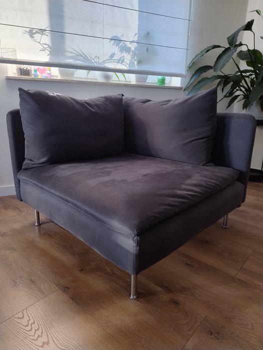 Ikea Soderhman / sekcja narożna/ ciemnoszary