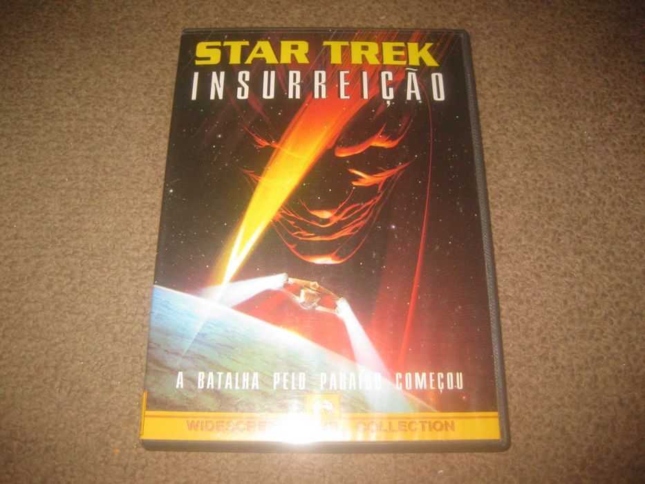 DVD "Star Trek: Insurreição" com Patrick Stewart