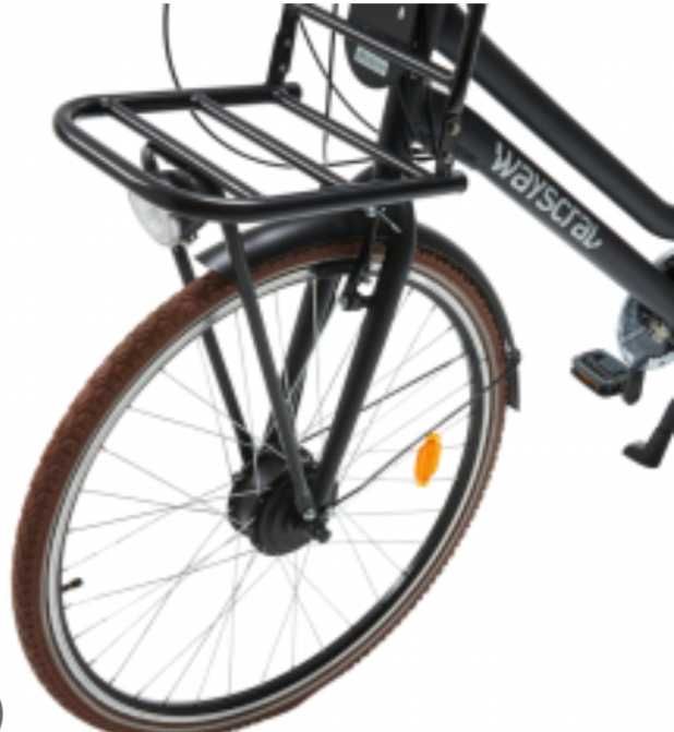 Bicicleta elétrica citadina.