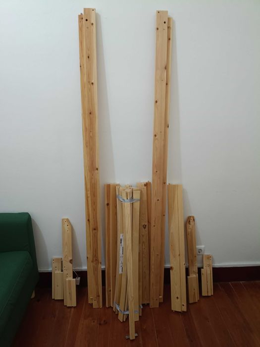 Estrutura de cama solteiro NEIDEN IKEA