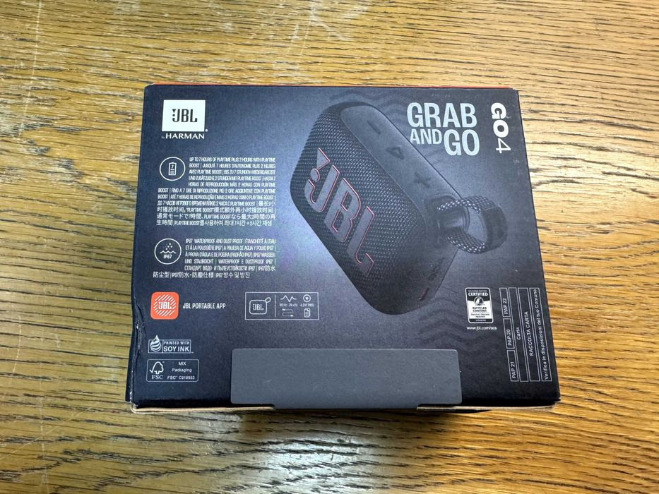 Nowy głośnik JBL GO 4 czarny