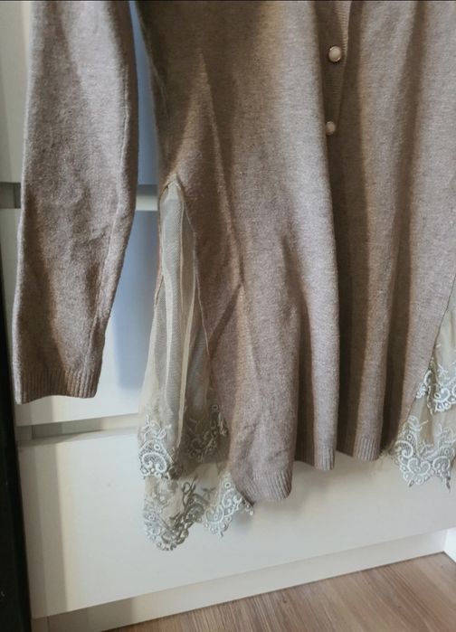 Sweterek rozpinany S