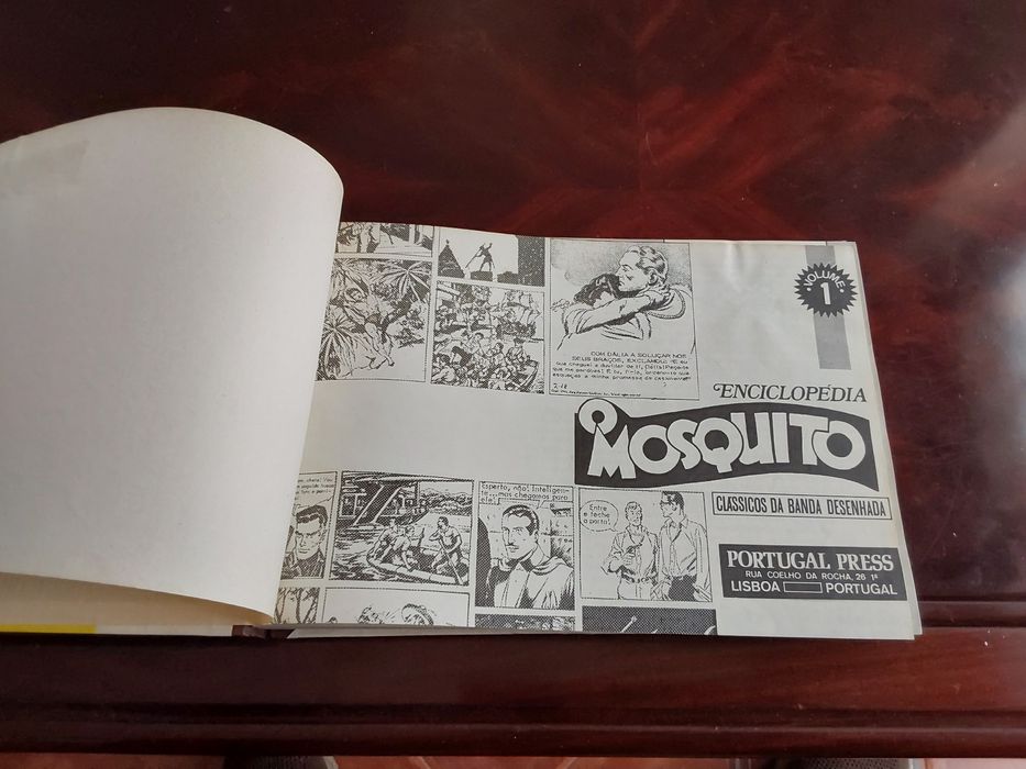 Enciclopédia O Mosquito, completa, capa dura, Editorial- 1973