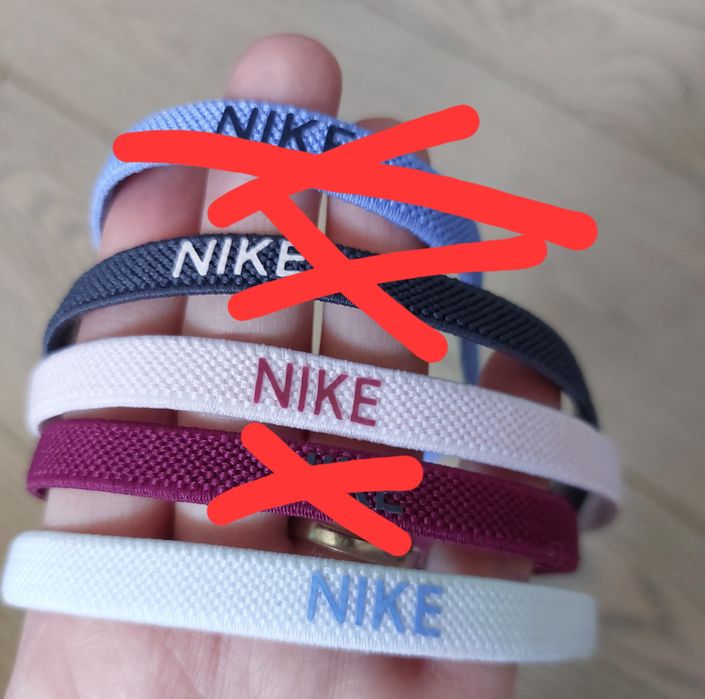 Dwie opaski Nike