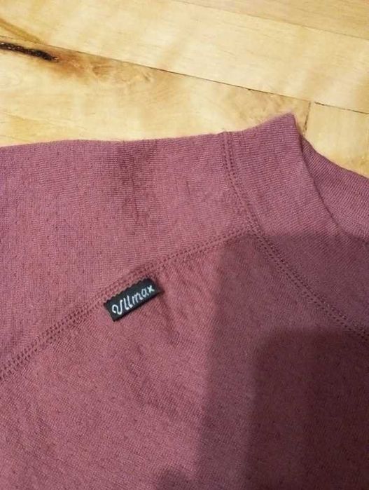 Ullmax dziecięca koszulka termoaktywna 70% Merino rozm.128/8lat