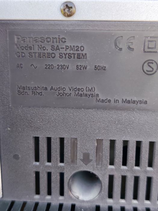 Музичний центр PANASONIC SA-PM20  Malaysia