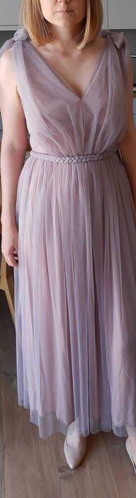 Sukienka CRISTALL  Manifiq&Co r. L popiel