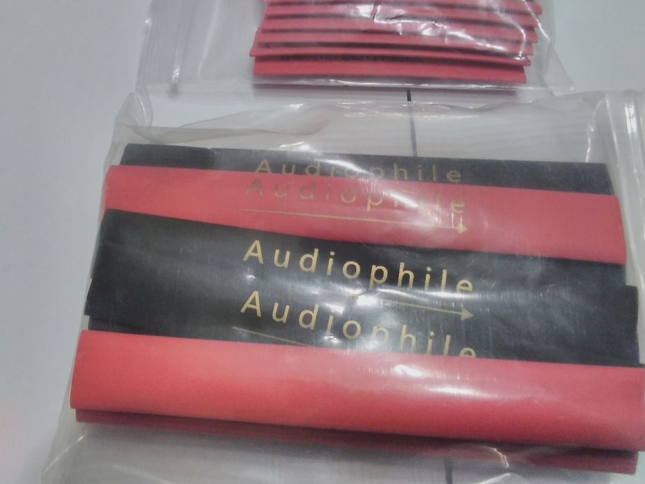 Bainhas para cabos colunas hifi Últimas + mangas retráteis