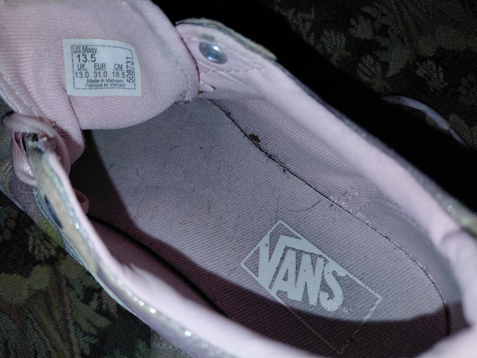 Ténis Vans menina c/ glitter