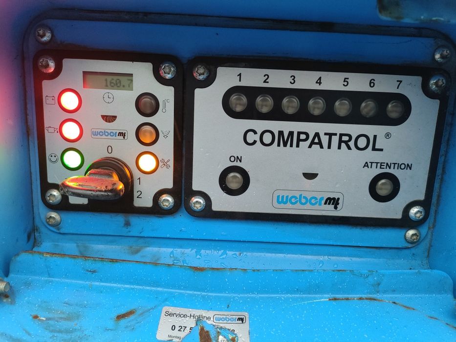 Zagęszczarka Weber CR 9 ll compatrol2.0