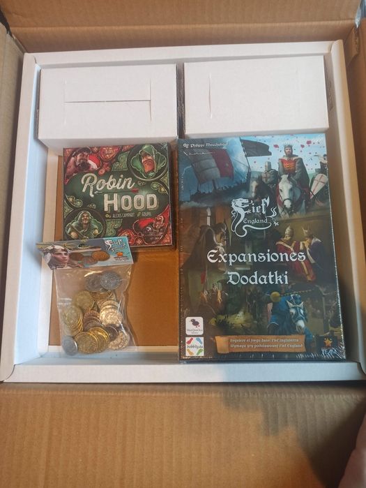 Fief: England (wersja polska) + dodatki + monety + RH