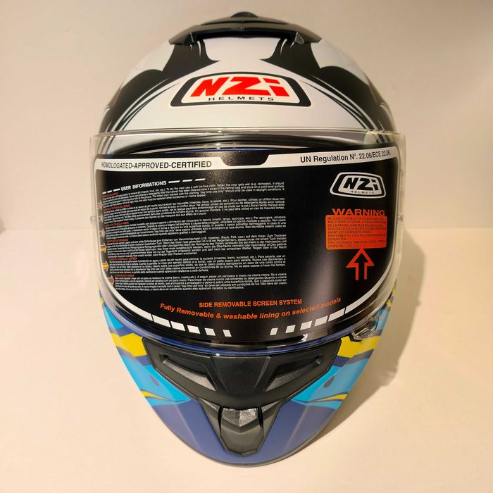 Capacete junior NZi trendy 2 mota scooter novo