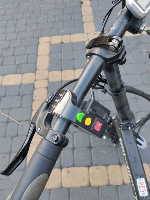 Rower elektryczny skladany