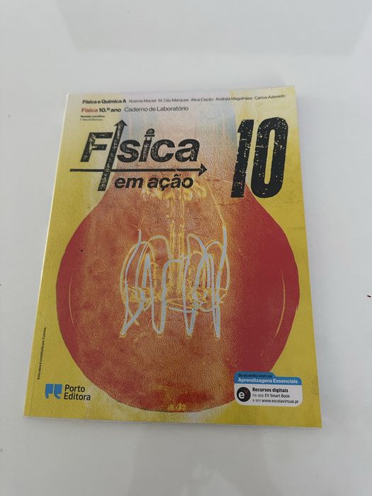 Caderno de laboratório 10 ano “Física em Ação”