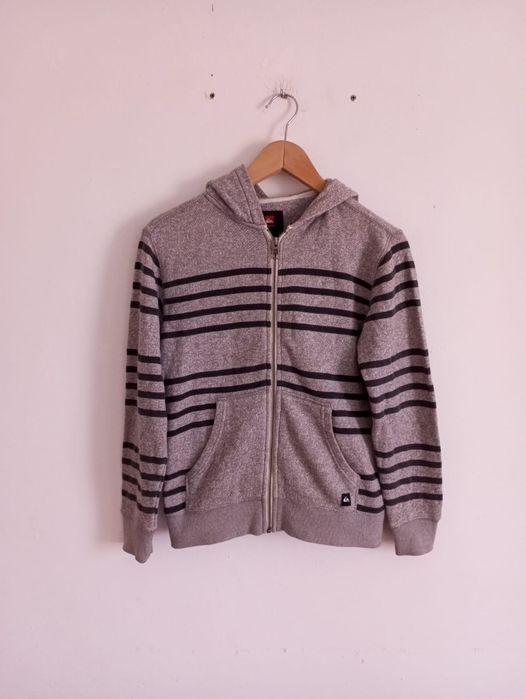Camisola Hoodie Quiksilver Tamanho 10 Anos