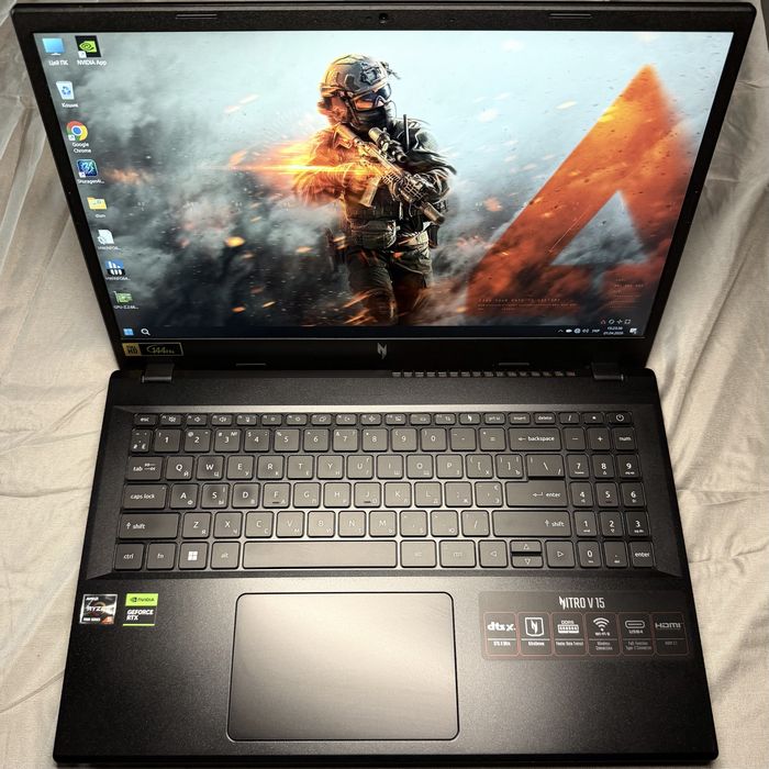 Acer Nitro V15/144Гц/AMD Ryzen 5 7235HS/RTX4050 4G/DDR5 16G/M2  512G