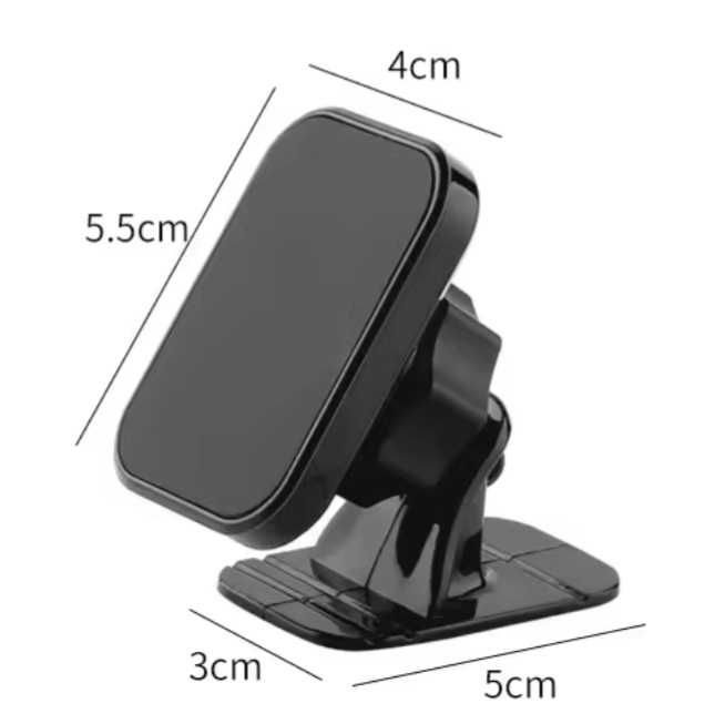 Автомобільний магнітний тримач для телефону з поворотом 360° на панель