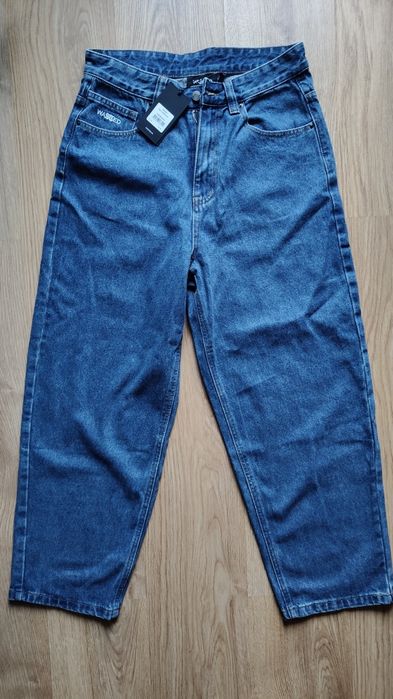 Jeansy baggy Casper Unisex, Wasted Paris