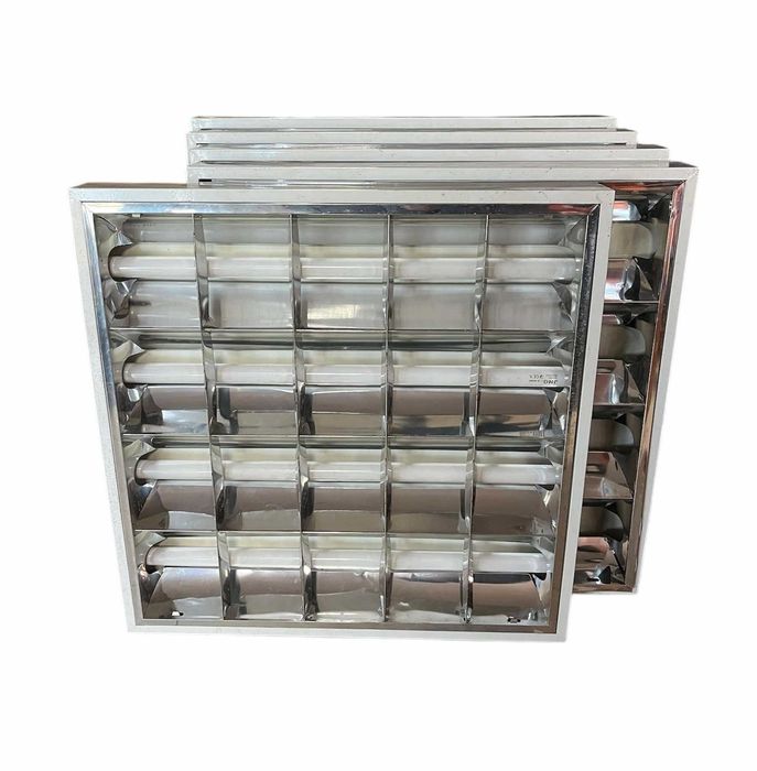 Oprawa Rastrowa Natynkowa 4x18W 6szt