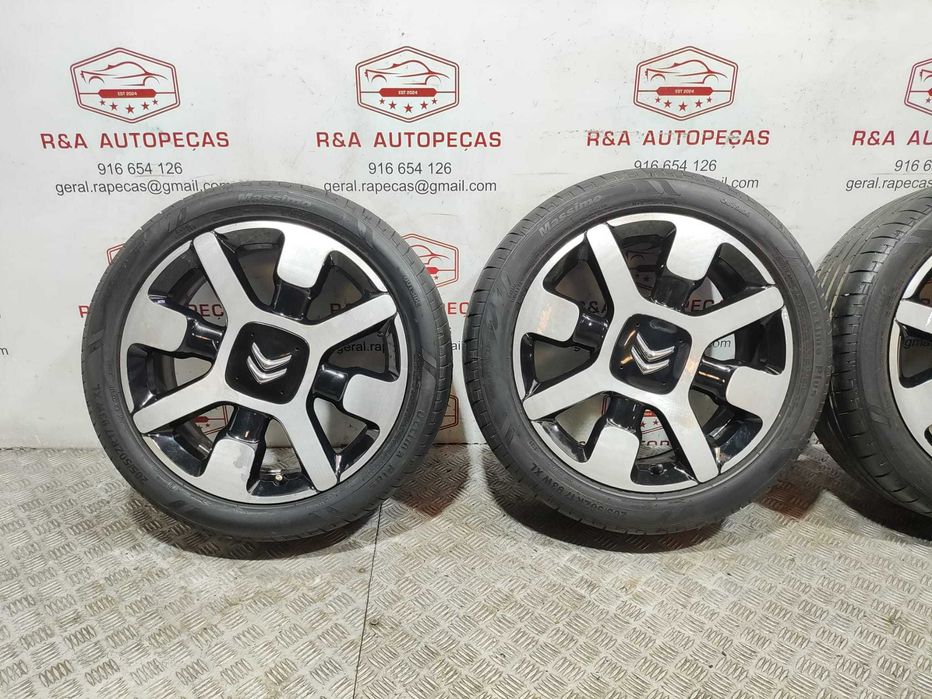Conjunto Jantes R17 Citroen C4 Cactus de 2014 a 2018 Original