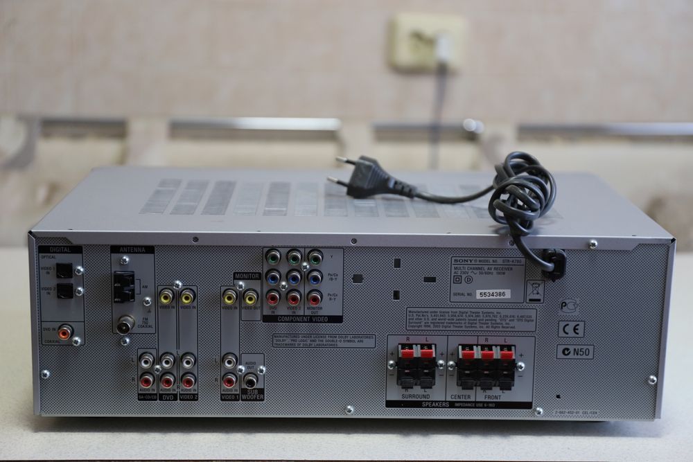 Sony  STR - K780   receiver
