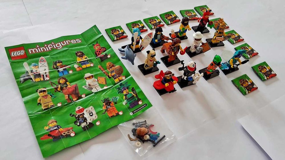 Lego 71029 Series 21 completa Minifiguras colecção novas montadas