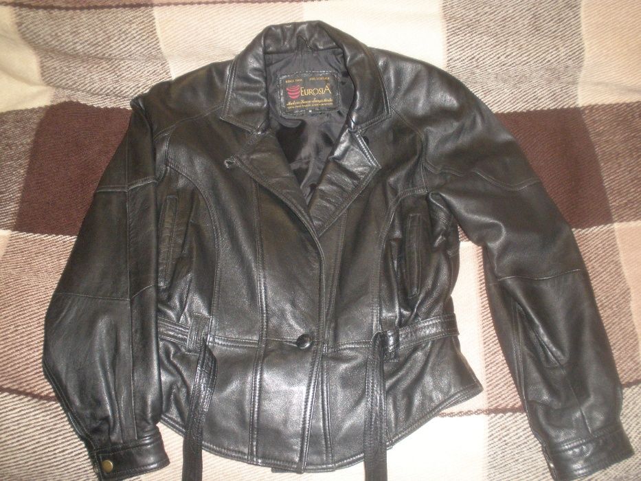 Куртка кожаная женская