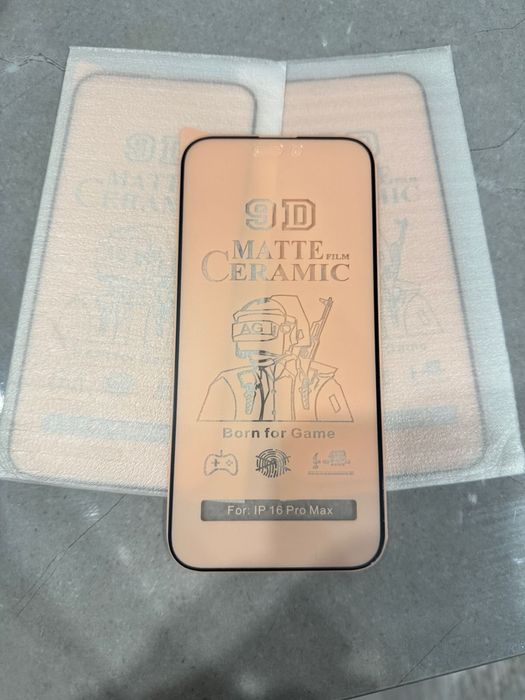 Захисне гнучке матове скло для iPhone 16 Pro Max