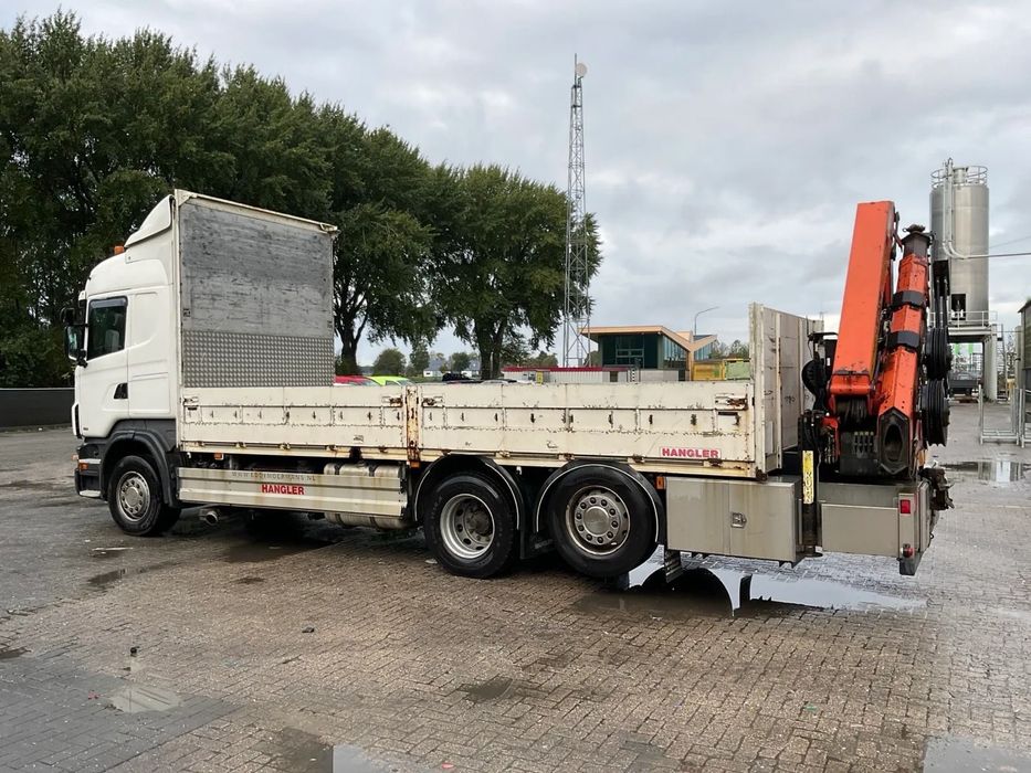 SCANIA R440 GRUA C/RÁDIOCOMANDO CAIXA 6,50 SÓ 600.000km #OPORTUNIDADE#