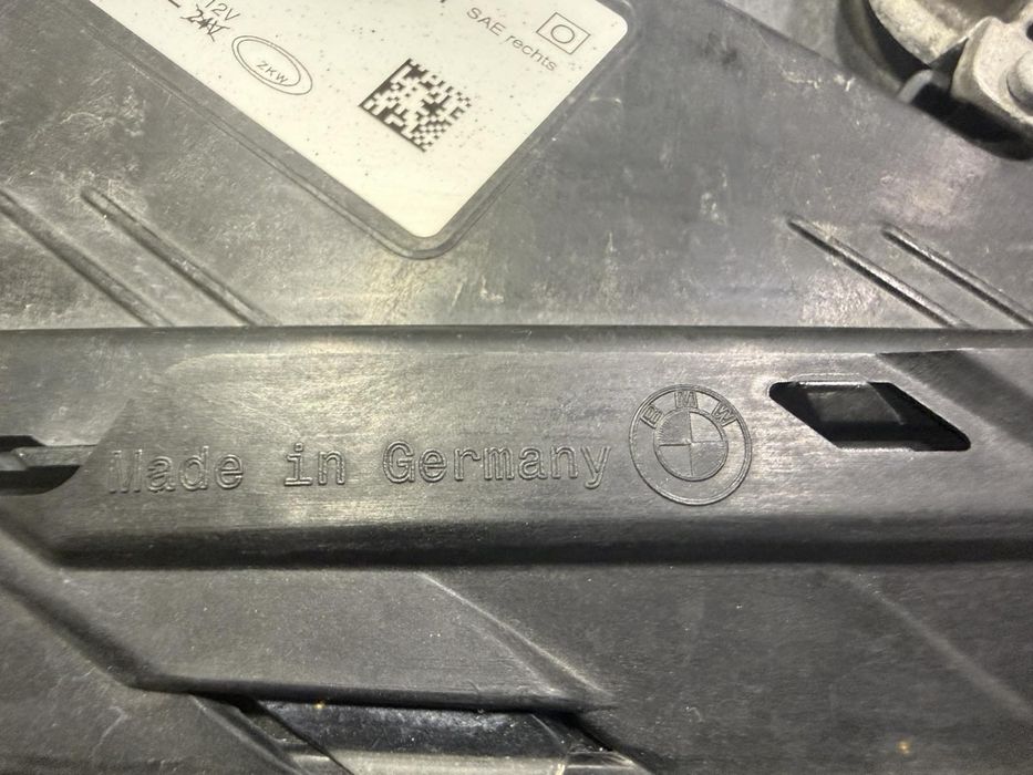 Фара права BMW G11/G12 LCI америка, USA, CША комплектна з блоками