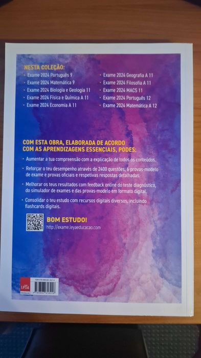 Manual Matemática A exame 2024