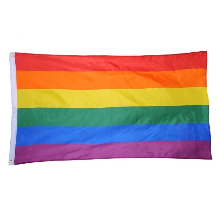 Bandeira LGBT NOVA (90CM X 150CM)