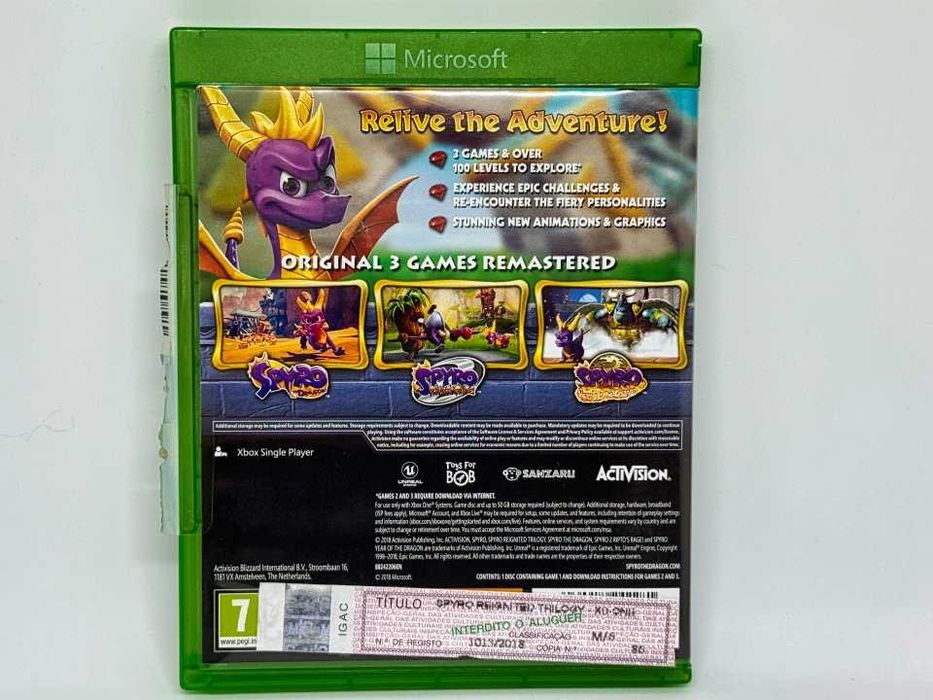 Spyro Reignited Trilogy [Xbox One]