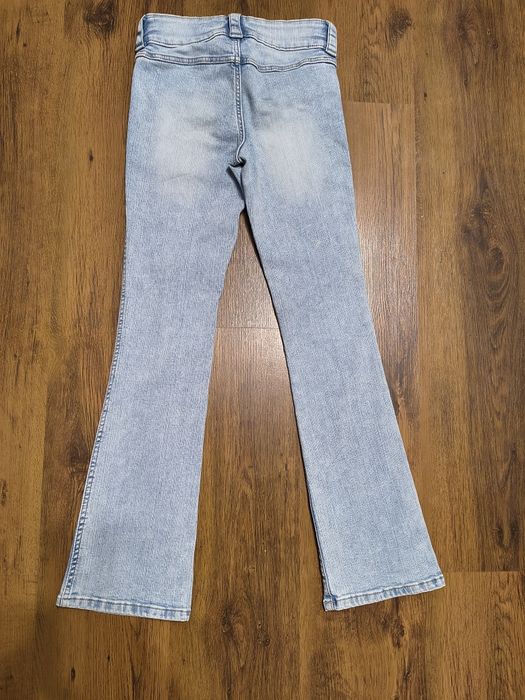 Spodnie jeansowe,dzwony,prawie nie noszone H&M 152cm