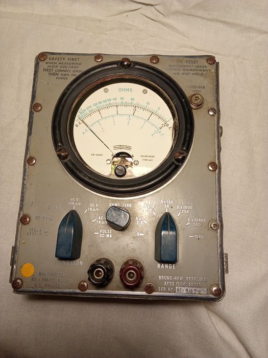 Miernik omomierz USA stary