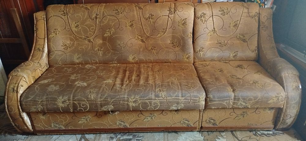 Віддам диван б/у стан задовільний, розкладний, САМОВИВІЗ