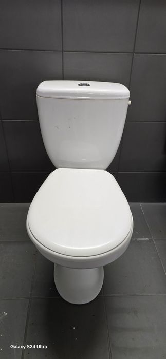 Zestaw kompaktowy WC kompletny zestaw 3 sztuki