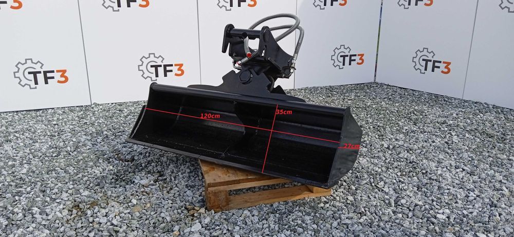 Lehnhoff,Jcb,Volvo,Case ...MS 03 ŁYŻKA SKARPOWA L-1200 mm