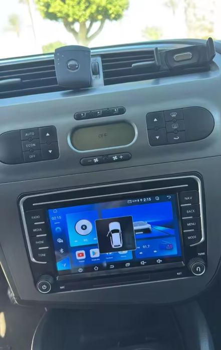 Rádio SEAT LEON Android 14 com GPS (Novo)