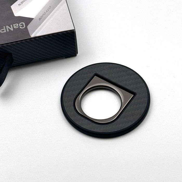 Карбоновое магнитное кольцо-подставка Pop Socket MagSafe iPhone 12-16