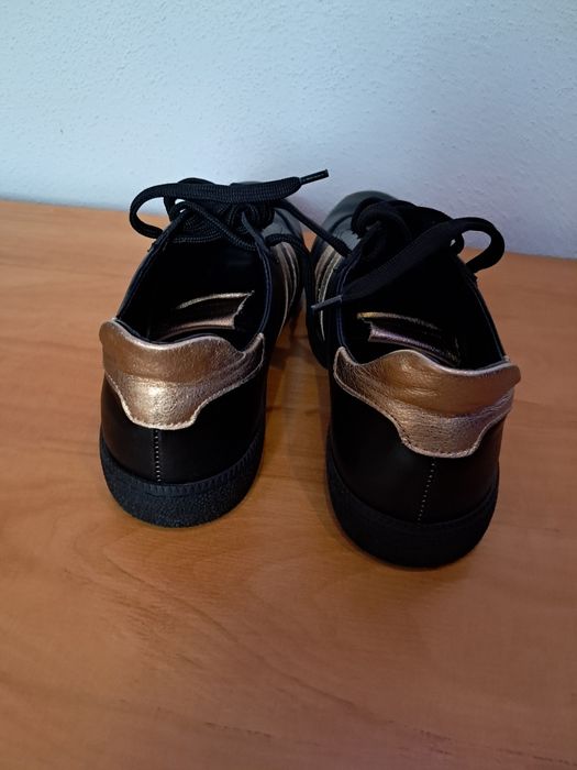 Buty skórzane sportowe eleganckie Saway roz.39