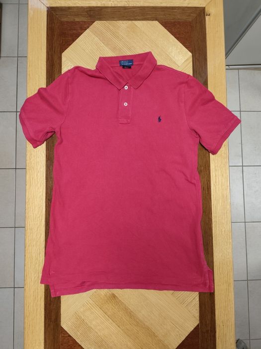 Oryginalna Koszulka Polo Ralph Lauren – Czerwona, Rozmiar M