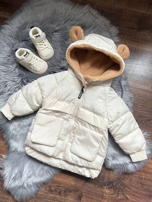 Дитяча курточка з вушками