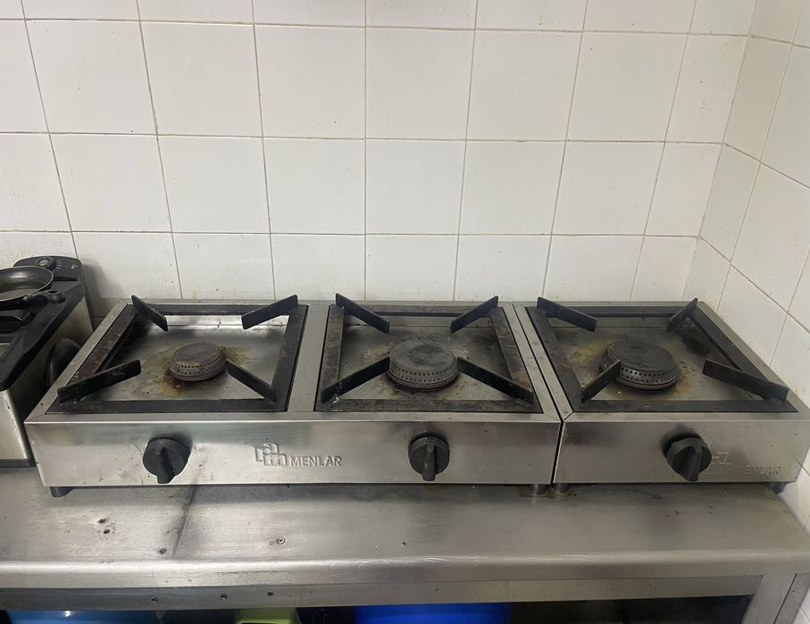 Fogao cozinha industrial restaurante Menlar