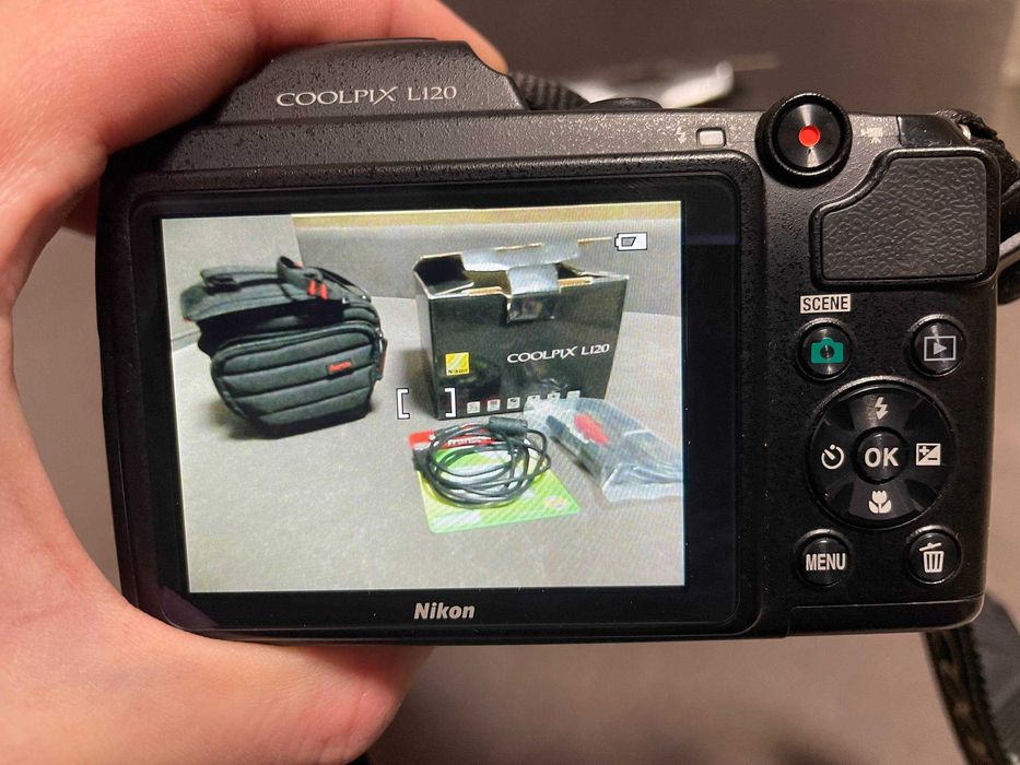 Фотоапарат Nikon Coolpix L120 Black (комплект)