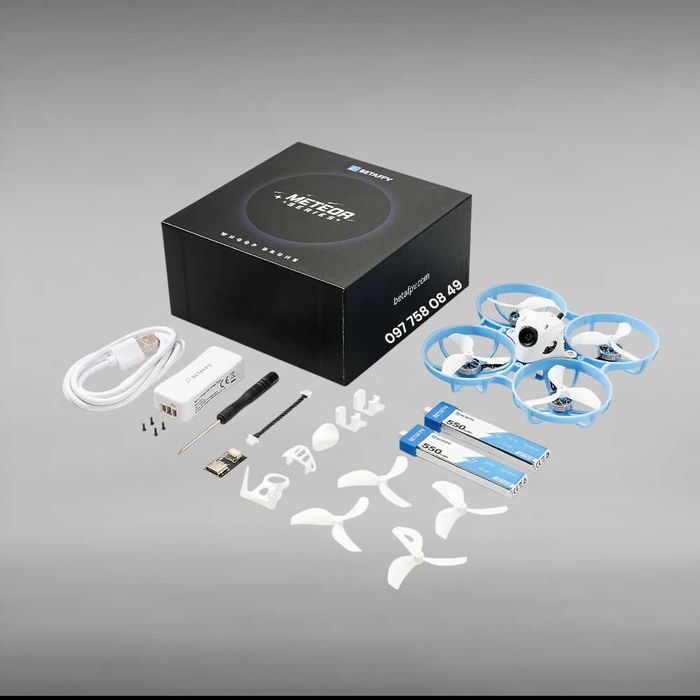 FPV квадрокоптер BetaFPV Meteor75 Pro 2.4G ELRS 1S beta meteor 75