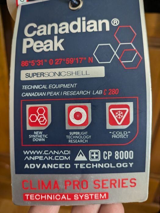 Casaco de montanha Canadian Peak