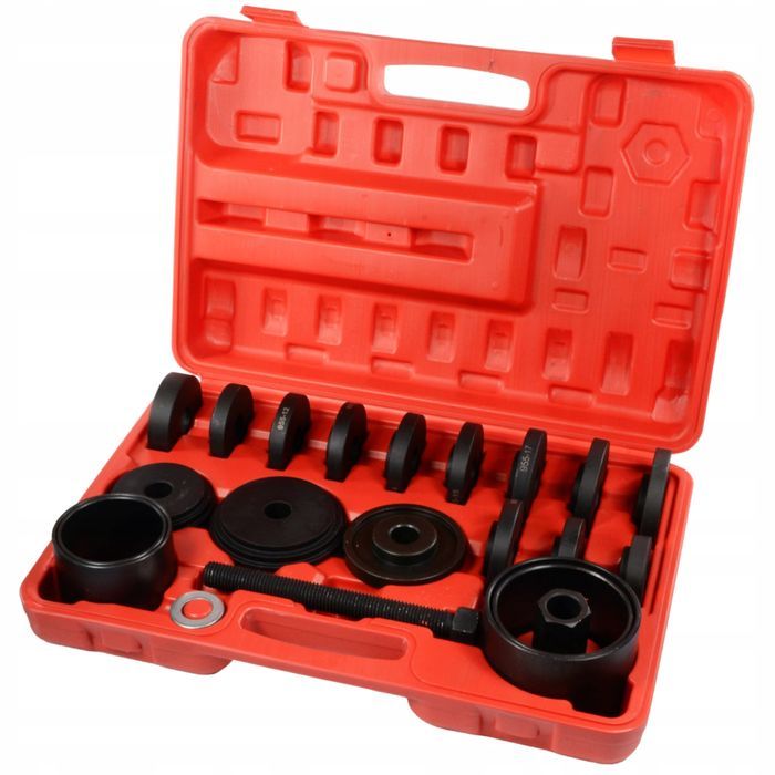 Ściągacz Tulei Łożysk Adaptery Prasy 56-88Mm Black